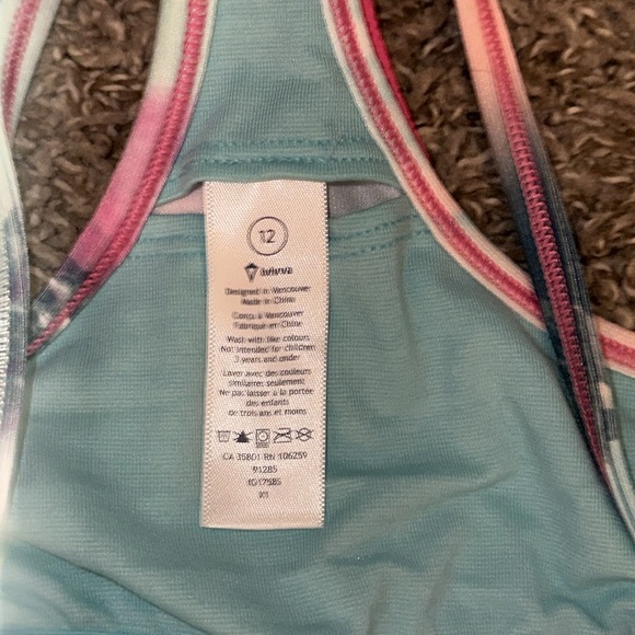 Ivivva by lululemon girls workout tank top - Picture 3 of 3